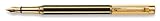Caran D'ache Varius Chinablack, gold plated, black Bold Point Fountain Pen - CA-4490028