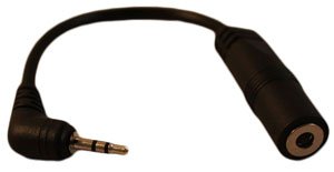 Headset Buddy: 3.5mm Smartphone Headset to 2.5mm Adapter - Convert 3.5mm Smartphone/iPhone Headset to 2.5mm Telephone (01-PH35-PH25)