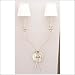 Monroe 2-Light 28 1/2" High Polished Nickel Sconce
