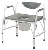 Bariatric Commodes Deluxe Bariatric Drop Arm Commode