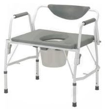 Bariatric Commodes Deluxe Bariatric Drop Arm Commode