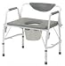 Bariatric Commodes Deluxe Bariatric Drop Arm Commode