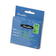 Swingline(R) S.F.(R) 13 Heavy-Duty Staples, 3/8in., Box Of 1000
