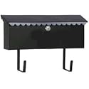Fulton Corp Black Key Locking Mailbox 3495L