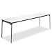 Office Products : Samsonite 36180PTS1 Samson Series Premium Commercial Table, 96 x 30, Off-White with Steel Legs