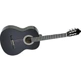 Lucero LC100 Classical Guitar, Black