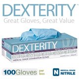Dexterity Nitrile Powder-Free Gloves