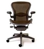 Aeron Soapstone Fully Loaded Chair By Herman Miller