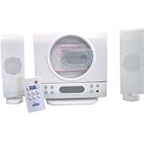 Review Cd  / CD Mini Stereo Alarm Clock with detachable speakers