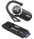 ロジテック Bluetooth対応 ハンズフリーヘッドセット+Bluetooth USBアダプタ LBT-HS111C2