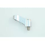 10mm CNC Motorcycle Mirror Riser Extender - Chrome - Left Hand Bolt and Mirror Mount... by LuckyBike