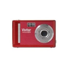 Vivitar Vivicam V8018ST 8.1MP Digital Camera - Red
