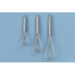 Schneebesen SET 3 teilig / Edelstahl Schneebesen in 3 Gr��en, H-17001