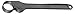 GEDORE 31 K 12 Friction Ratchet Handle Without Insert Ring 12", 305 mm
