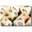 Chessex Dice: Polyhedral 7-Die Festive Dice Set - Circus w/black