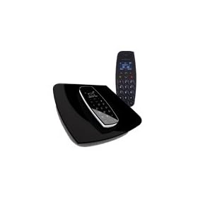 Magicbox Torque Twin Black Telephone Answer Machine