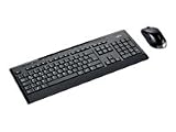 Fujitsu Wireless Keyboard Set LX900 - Clavier - sans fil - 2.4 GHz - souris - récepteur sans fil USB - français - Pour la vente au détail