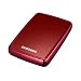 Samsung HX-SU025BA/G42 250GB externe Festplatte (4,6 cm (1,8 Zoll)) Wine Red