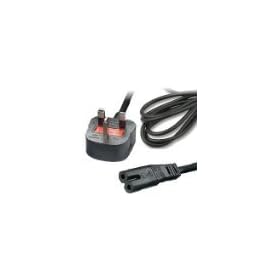 2m UK 3Pin Mains Power Lead FIGURE 8