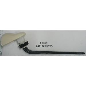 American Standard 47192-0210A Cadet Toilet Tank Trip Lever, Bone by 