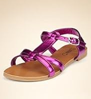 Open Toe Buckle Strap Sandals