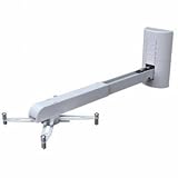 Vision Techmount TM-ST - Mounting kit ( wall bracket, short throw wall mount ) for projector ( telescopic ) - satin white