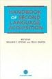 Handbook of Second Language Acquisition