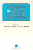 Handbook of Second Language Acquisition