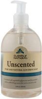 Clearly Natural Unscented Liquid Soap with Pump 12 oz.