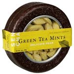 Sencha Green Tea Mints, Delicate Pear, 1-Ounce Tins (Pack of 9)