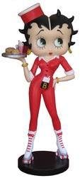Betty Boop Rollerskate Waitress 12'' Betty Boop Rollerskate Waitress Figure