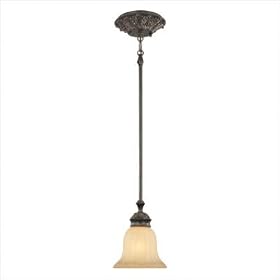 Salzburg Mini Pendant in Sable Bronze by Thomas Lighting