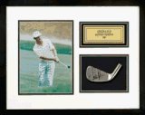 Sandy Lyle Autographed Golf Ball with 8 x 10 Framed Photograph from Pro Tour Memorabilia