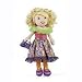 Lakinzie Blonde Groovy Girls RSVP doll with Online access Code for website Games