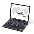 レノボ・ジャパン ThinkPad X61(T7300/1024/120/XP/12TFT)3年 NA754BJ