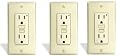 Altus 15 Amp Ivory Tamper Resistant GFCI, 3-Pack