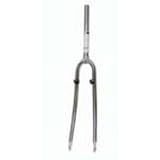 Sunlite 700C Hybrid Fork Threadless, 1-1/8 OD, Chrome, Cro-mo