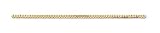 14k Polished Curb Link Anklet