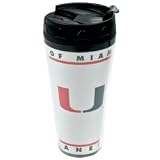 Miami Hurricanes 16 oz. White Background