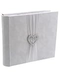 1-Up 4x6 w/Heart Picture Album WEDDING DIAMOND - frame