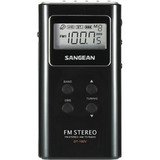 Electronics : Pocket AM/FM/TV Receiver - Black