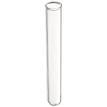 American Educational Borosilicate Glass Round Bottom Test Tube, 10mm OD x 75mm Length (Pack of 72)