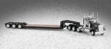 Kenworth W900 Tri-Axle with Trail King Lowboy Trailer