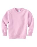 Rabbit Skins Toddler 7.5 oz Sweatshirt. 3317 - 2T - Pink