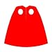 Cape (Red) - LEGO Minifigure Accessory