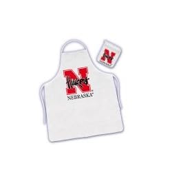 Nebraska University Apron& Mitt Set by Sports Coverage