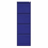 Bisley Light H�ngeregistraturschrank Light 4 Sch�be 1-bahnig oxfordblau