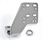 MOUNT, MOTORCYCLE MOUNT, CHROME,
