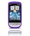 Electronics : PURPLE SILICONE SKIN COVER FOR HTC HERO (CDMA)