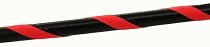 Medium (40") weighted (650g) Black & Fluorescent Orange exercise & dance Hoola Hula Hoop